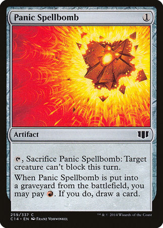 Panic Spellbomb [Commander 2014] | Black Swamp Games