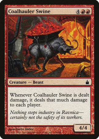 Coalhauler Swine [Ravnica: City of Guilds] | Black Swamp Games