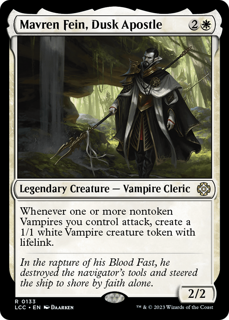 Mavren Fein, Dusk Apostle [The Lost Caverns of Ixalan Commander] | Black Swamp Games