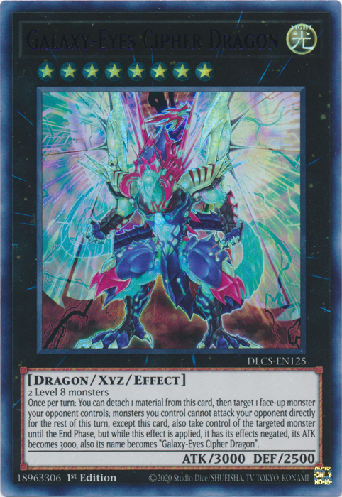 Galaxy-Eyes Cipher Dragon (Purple) [DLCS-EN125] Ultra Rare | Black Swamp Games