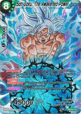 Son Goku, The Awakened Power [TB1-097] | Black Swamp Games