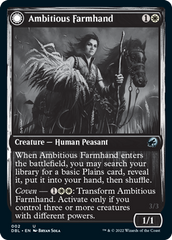 Ambitious Farmhand // Seasoned Cathar [Innistrad: Double Feature] | Black Swamp Games
