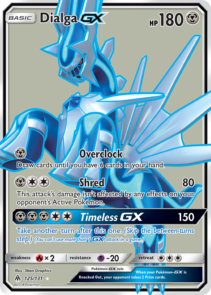 Dialga GX (125/131) [Sun & Moon: Forbidden Light] | Black Swamp Games