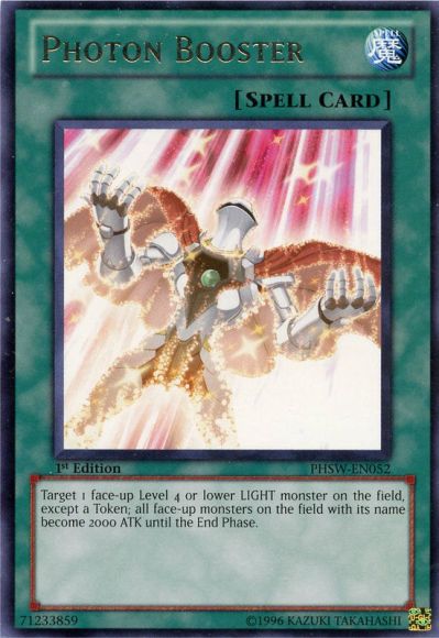 Photon Booster [PHSW-EN052] Rare | Black Swamp Games