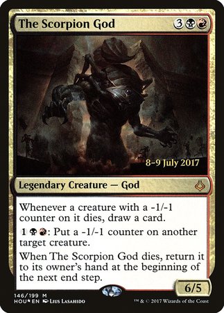 The Scorpion God [Hour of Devastation Promos] | Black Swamp Games