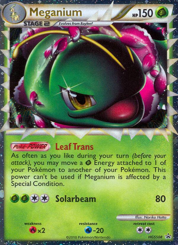 Meganium (HGSS08) [HeartGold & SoulSilver: Black Star Promos] | Black Swamp Games