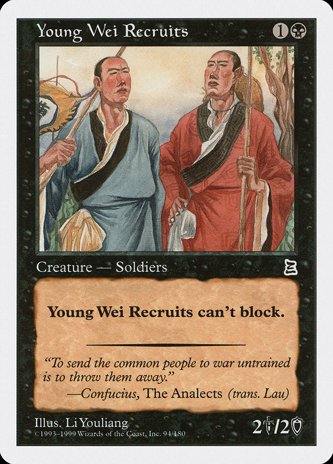 Young Wei Recruits [Portal Three Kingdoms] | Black Swamp Games