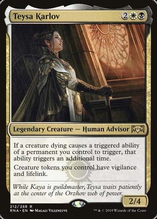 Teysa Karlov [Ravnica Allegiance] | Black Swamp Games