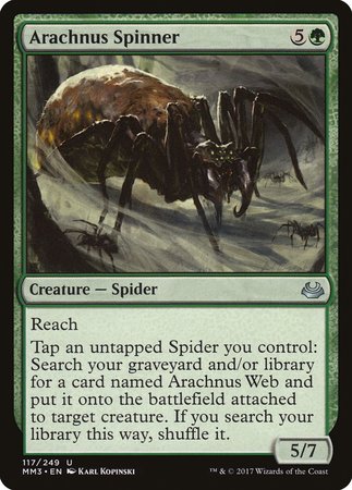 Arachnus Spinner [Modern Masters 2017] | Black Swamp Games