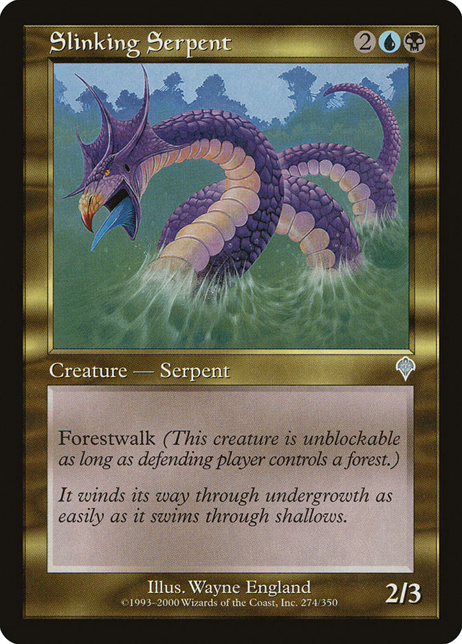 Slinking Serpent [Invasion] | Black Swamp Games