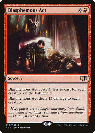 Blasphemous Act [Commander 2014] | Black Swamp Games