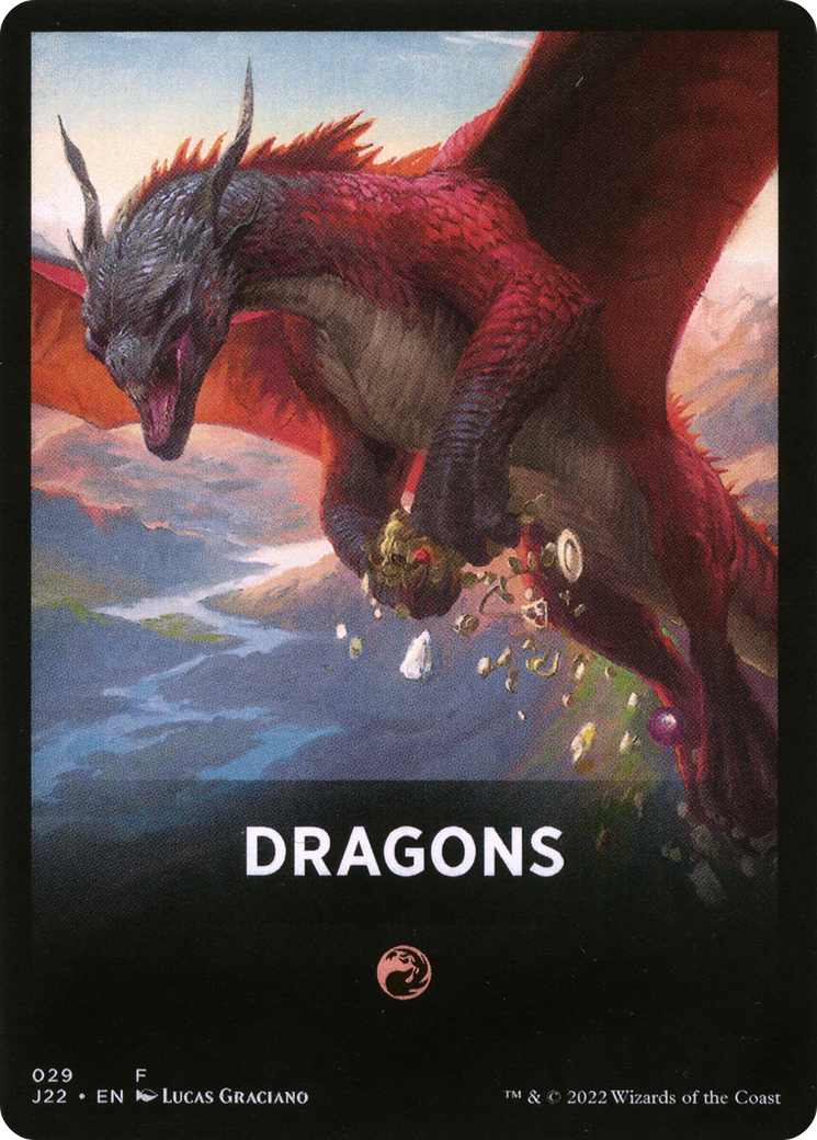 Dragons Theme Card [Jumpstart 2022 Front Cards] | Black Swamp Games