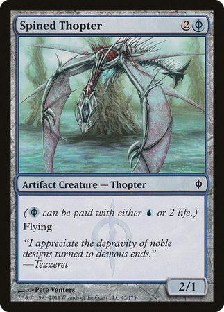 Spined Thopter [New Phyrexia] | Black Swamp Games