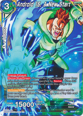 Android 16, A New Start [XD2-07] | Black Swamp Games