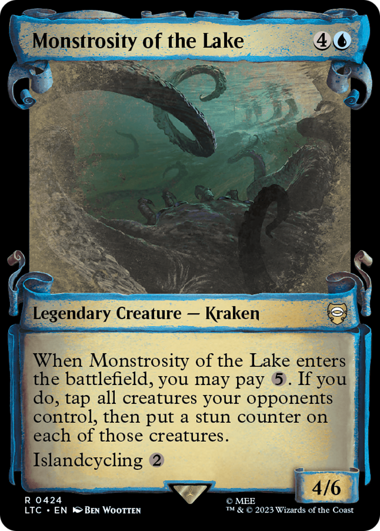 Monstrosity of the Lake [The Lord of the Rings: Tales of Middle-Earth Commander Showcase Scrolls] | Black Swamp Games