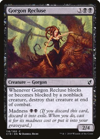 Gorgon Recluse [Commander 2019] | Black Swamp Games