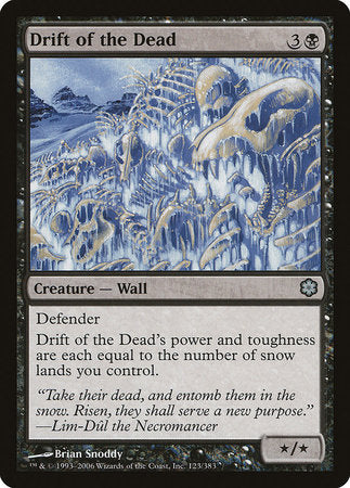 Drift of the Dead [Coldsnap Theme Decks] | Black Swamp Games