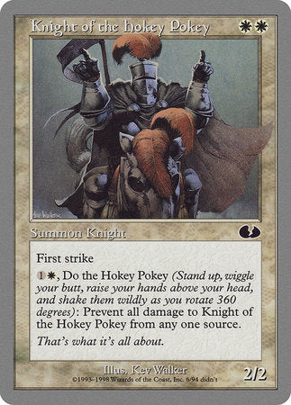 Knight of the Hokey Pokey [Unglued] | Black Swamp Games