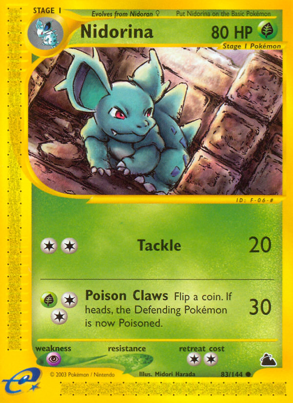 Nidorina (83/144) [Skyridge] | Black Swamp Games