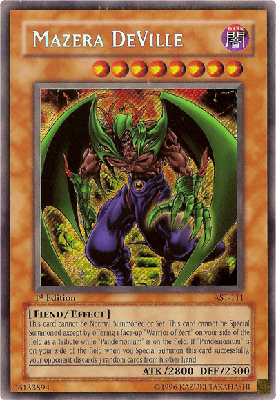 Mazera DeVille [AST-111] Secret Rare | Black Swamp Games