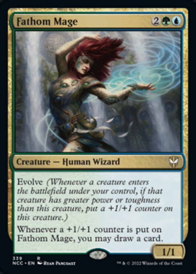 Fathom Mage [Streets of New Capenna Commander] | Black Swamp Games