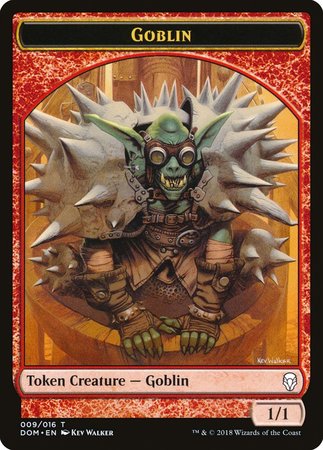 Goblin Token [Dominaria Tokens] | Black Swamp Games