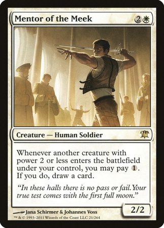 Mentor of the Meek [Innistrad] | Black Swamp Games