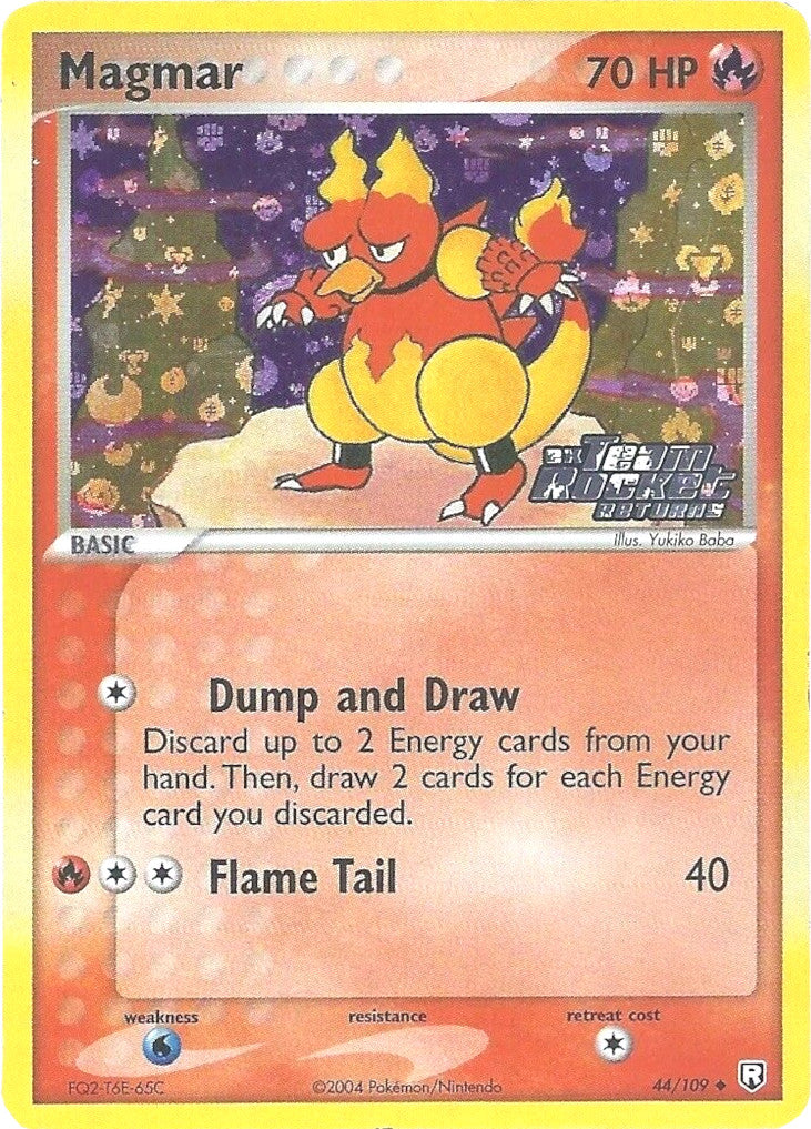 Magmar (44/109) (Stamped) [EX: Team Rocket Returns] | Black Swamp Games