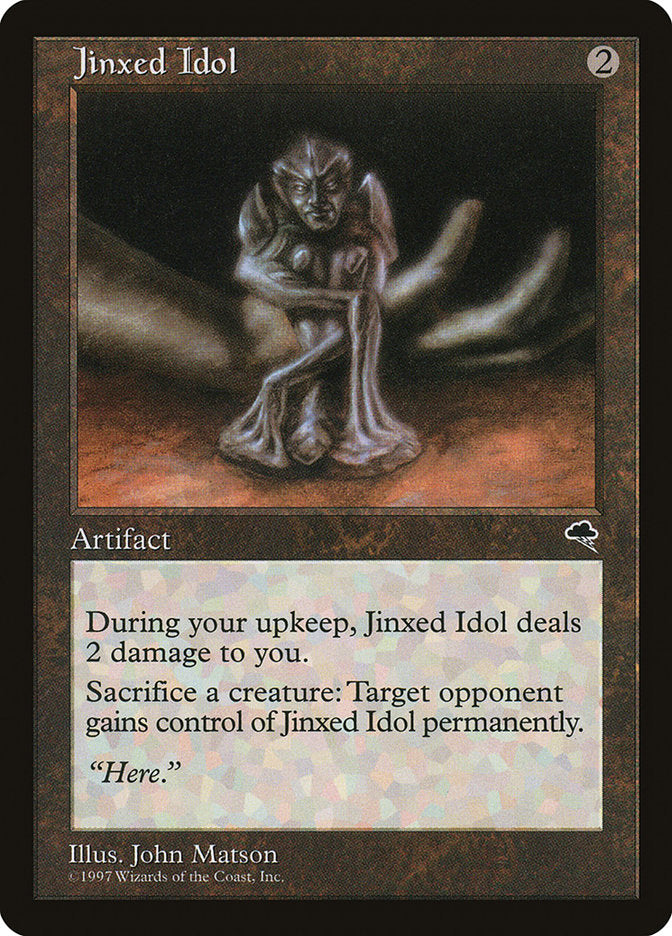 Jinxed Idol [Tempest] | Black Swamp Games