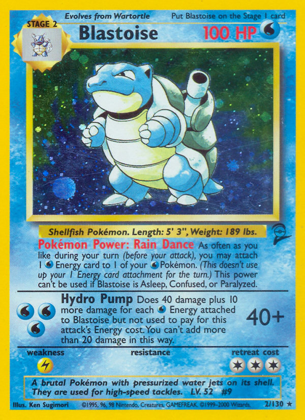 Blastoise (2/130) [Base Set 2] | Black Swamp Games