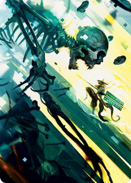 Repel the Vile Art Card [Kamigawa: Neon Dynasty Art Series] | Black Swamp Games