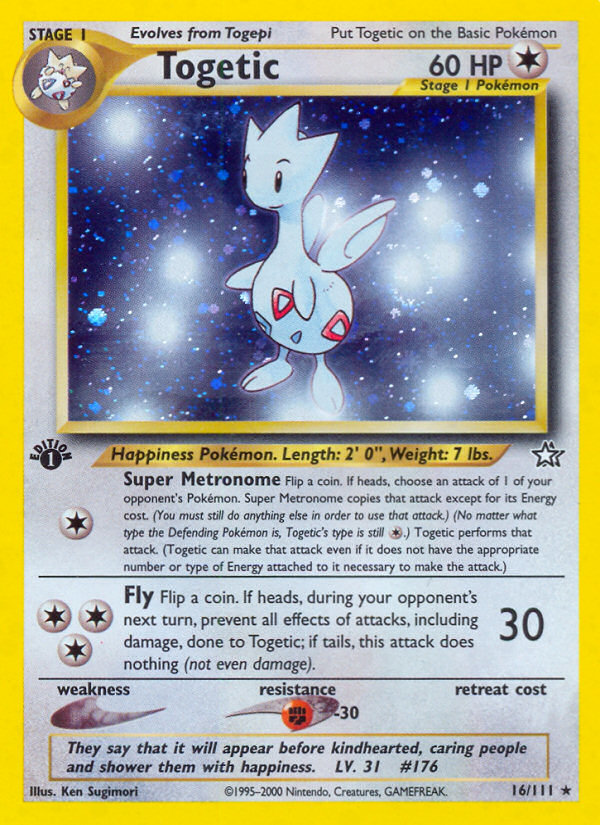 Togetic (16/111) [Neo Genesis 1st Edition] | Black Swamp Games