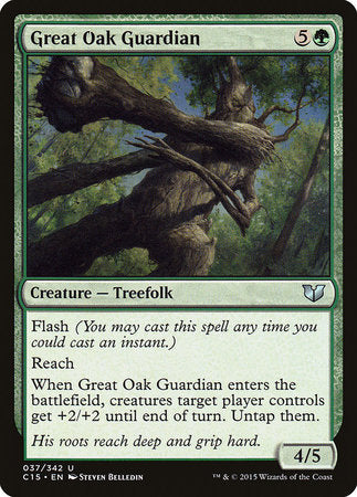 Great Oak Guardian [Commander 2015] | Black Swamp Games