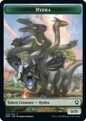 Snake // Hydra Double-sided Token [Dominaria United Commander Tokens] | Black Swamp Games