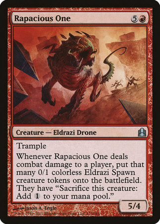 Rapacious One [Commander 2011] | Black Swamp Games