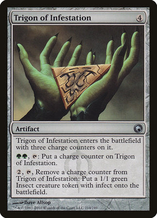 Trigon of Infestation [Scars of Mirrodin] | Black Swamp Games