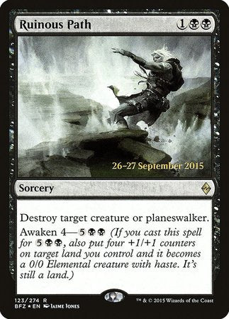 Ruinous Path [Battle for Zendikar Promos] | Black Swamp Games