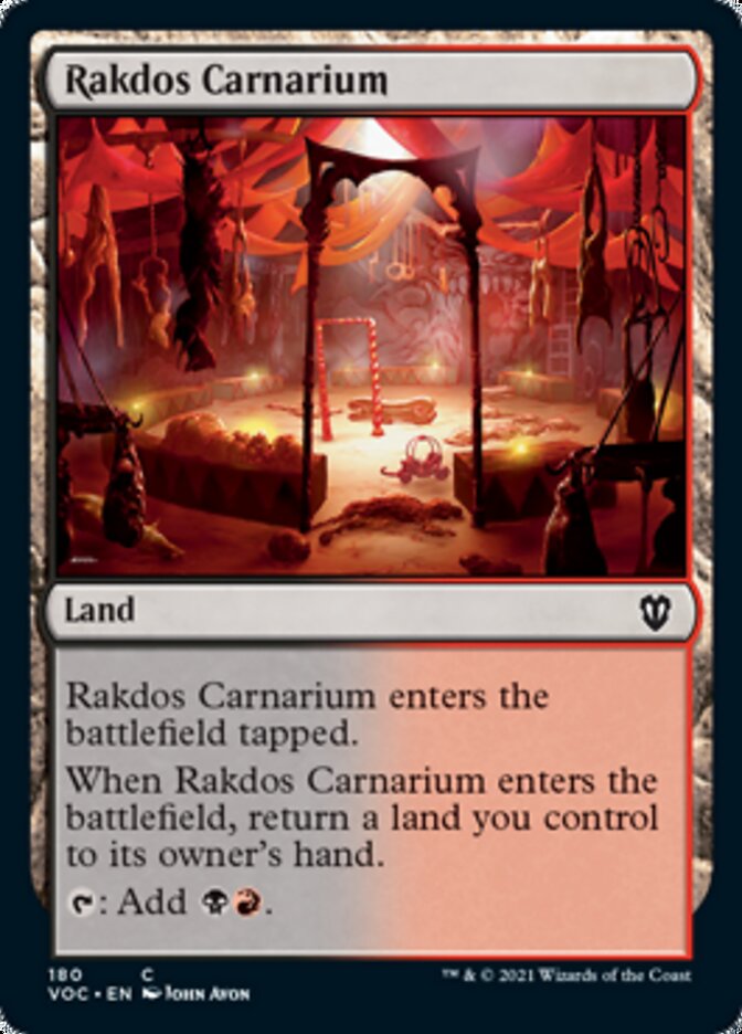 Rakdos Carnarium [Innistrad: Crimson Vow Commander] | Black Swamp Games