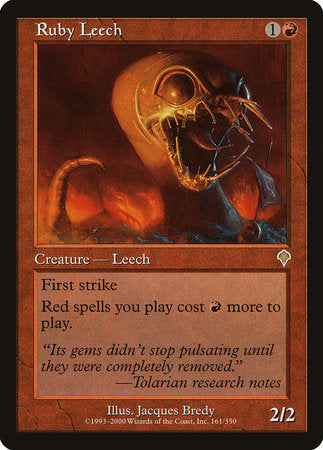 Ruby Leech [Invasion] | Black Swamp Games