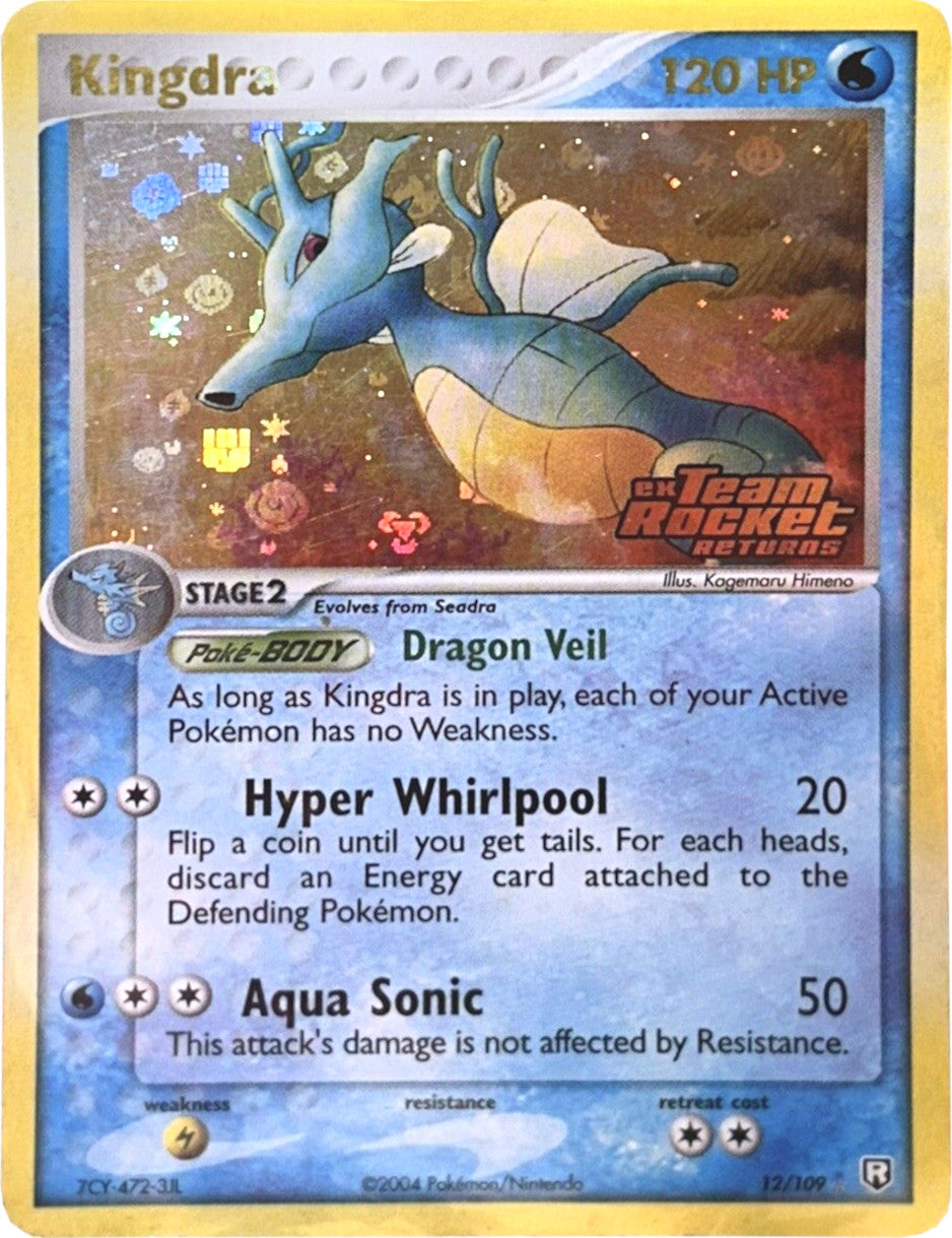 Kingdra (12/109) (Stamped) [EX: Team Rocket Returns] | Black Swamp Games