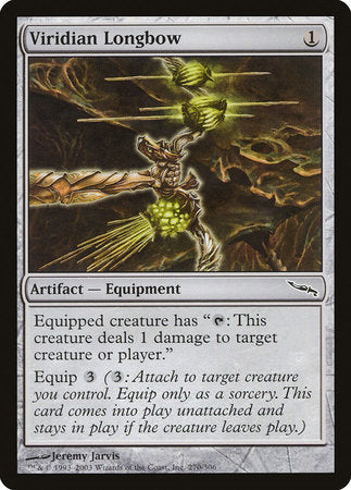 Viridian Longbow [Mirrodin] | Black Swamp Games