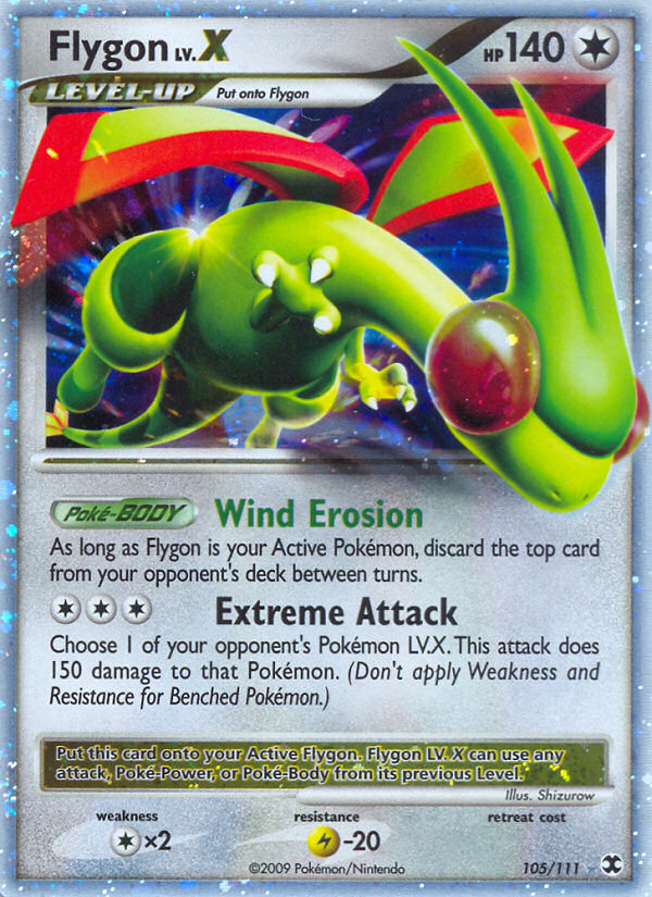 Flygon LV.X (105/111) [Platinum: Rising Rivals] | Black Swamp Games