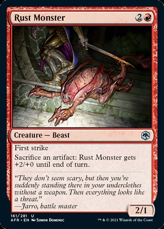 Rust Monster [Dungeons & Dragons: Adventures in the Forgotten Realms] | Black Swamp Games