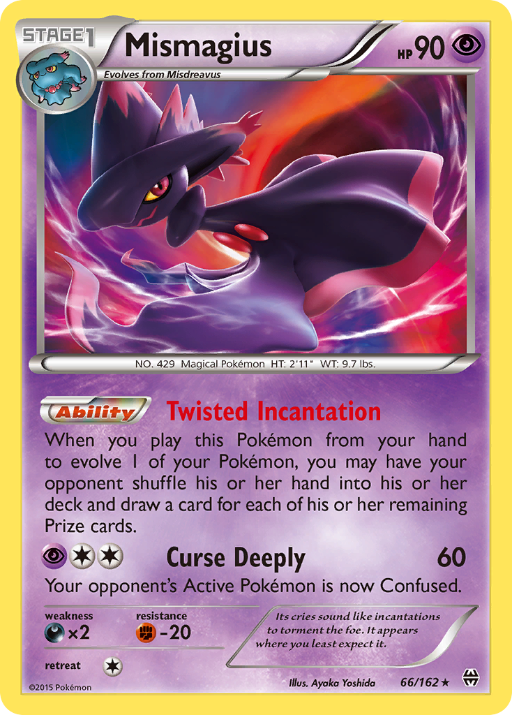 Mismagius (66/162) [XY: BREAKthrough] | Black Swamp Games