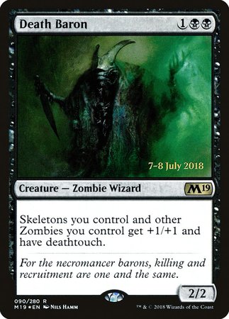 Death Baron [Core Set 2019 Promos] | Black Swamp Games