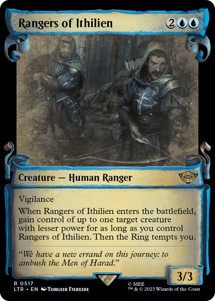 Rangers of Ithilien [The Lord of the Rings: Tales of Middle-Earth Showcase Scrolls] | Black Swamp Games