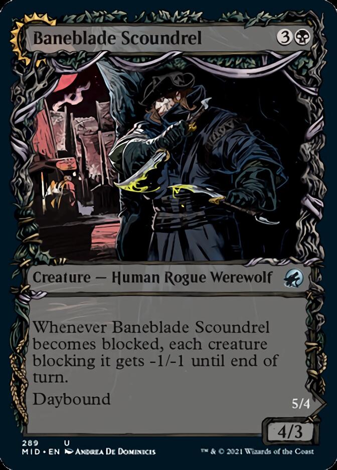 Baneblade Scoundrel // Baneclaw Marauder (Showcase Equinox) [Innistrad: Midnight Hunt] | Black Swamp Games