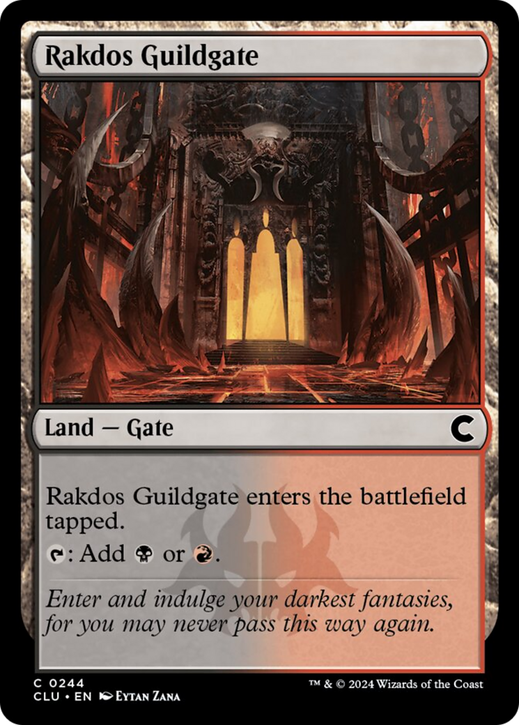 Rakdos Guildgate [Ravnica: Clue Edition] | Black Swamp Games