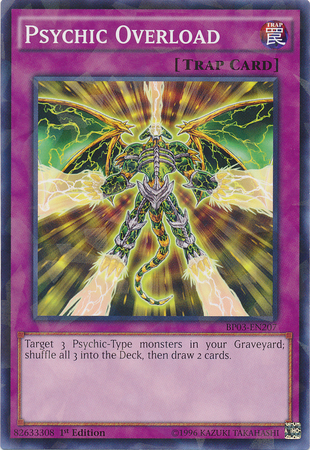 Psychic Overload [BP03-EN207] Shatterfoil Rare | Black Swamp Games