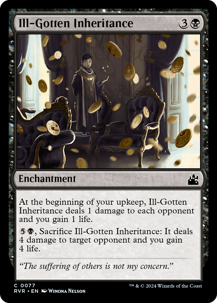 Ill-Gotten Inheritance [Ravnica Remastered] | Black Swamp Games